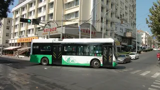 Qingdao, China Trolleybus Scenes - 2019