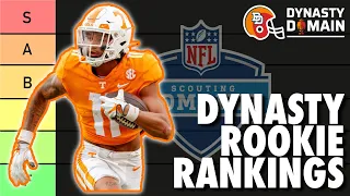 POST-COMBINE ROOKIE RANKINGS AND TIERS – Part 2 (Dynasty Fantasy Football 2023)