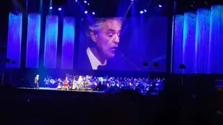 Andrea Bocelli - O2 Arena London 01/10/2016