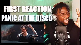 FIRST REACTION | Panic! At The Disco - Bohemian Rhapsody (Live) [from the Death Of A Bachelor Tour]