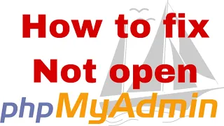 Phpmyadmin not open but localhost open in xampp