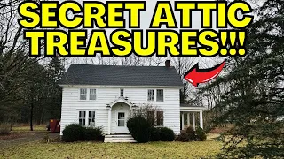 ESTATE SALE IN 124 YEAR OLD COUNTRY HOME UNLOCKS SECRET ATTIC & BASEMENT TREASURES!