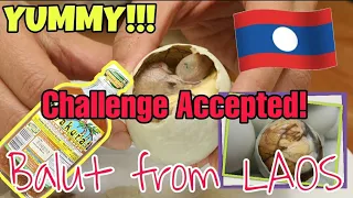 How To Eat Balut? | Balut Challenge | Balut From Laos 🇱🇦 | Pinoy Teacher in Thailand | JCM Family