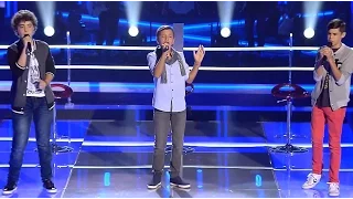 Edgar vs. Xavier vs. Rodrigo: "You Raise Me Up" – Las Batallas - La Voz Kids 2017