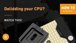 The SAFEST Way to Delid Your Intel 13900K CPU | EKWB Direct Die Liquid Cooling