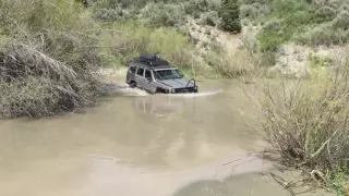 Jeep Cherokee water crossing