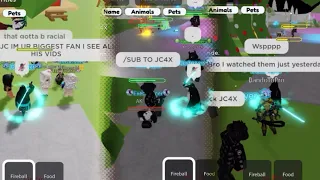 ROBLOX ANIMAL SIMULATOR (MY SUPPORTERS  TOOK OVER MY VIDEO😭😭)