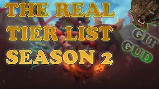 BATTLERITE - SEASON 2 TIER LIST by DonnieDanko and LarryDavid