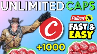 Fallout 76 How to Get Unlimited Caps (Fastest Way to Earn Caps)