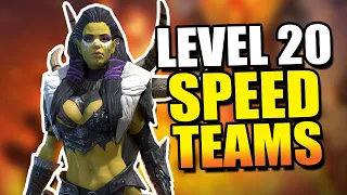 SPEED Teams for ALL Level 20 DUNGEONS! | Raid: Shadow Legends