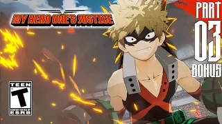 【My Hero One's Justice】U.A Sports Festival Gameplay Walkthrough part 3 - Bonus [PC - HD]