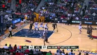 Lance Stephenson Finds George Hill