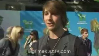 James Maslow of Big Time Rush attends the Planet 51 Premiere