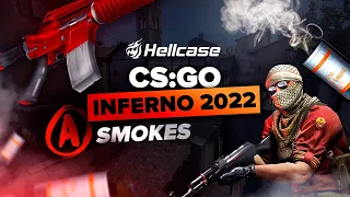 2022 CS:GO Inferno A Smokes [Tutorial]