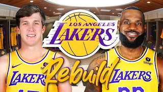 Rebuilding the Los Angeles Lakers in NBA 2K24
