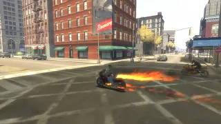 GTA IV - Bike Crash Compilation Gameplay