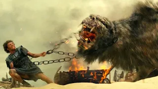 Wrath of The Titans - Chimera Chaos Scene- Movie Clips (3/7)