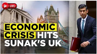 UK Economic Crisis Live: Trouble Mounts For PM Sunak As Britain Records Negative Growth Again
