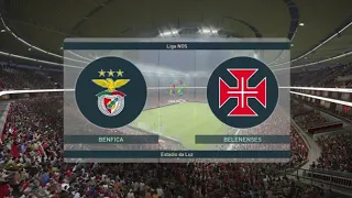 SL Benfica vs Belenenses Sad | PES 19 Liga NOS Highlights Gameplay