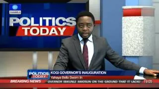 Politics Today: Yahaya Now Kogi Governor As Faleke Rejects Deputy Post Pt.1