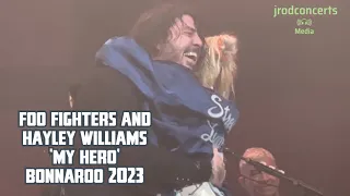 Hayley Williams and Foo Fighters Perform ‘My Hero’ at Bonnaroo 2023