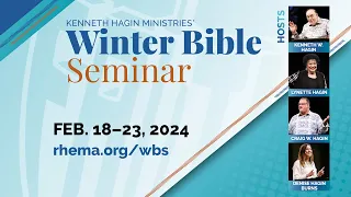 24.02.19 | Mon. 8:30am | Rev. Doug Jones | Kenneth Hagin Ministries' Winter Bible Seminar