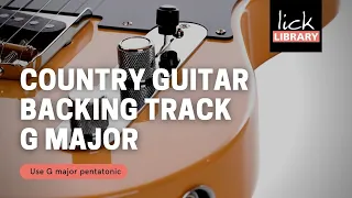 Country Guitar Backing Track | G Major | 100 BPM | Free Track Friday