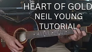 Neil Young - Heart Of Gold Guitar Tutorial - Beginner Guitar Songs