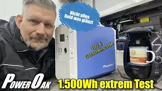 Power Oak extrem Test 1.500Wh