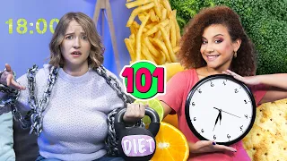 Типы Девушек На Диете | Весёлые Лайфхаки | 101 Funny Stories на русском