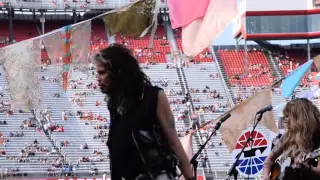 2015 Nascar Bristol Motor Speedway, Steven Tyler Live performing Cryin.