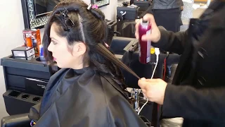 Quinceañera Cinderella Curls