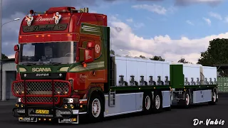 ETS2 1.46 Scania R560 Donslund + Trailer By CyrusTheVirus | Euro Truck Simulator 2 Mod