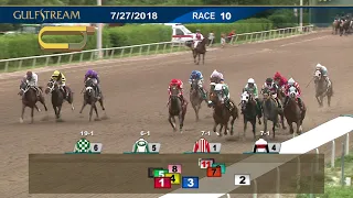 Gulfstream Park Carrera 10 - 27 de Julio 2018