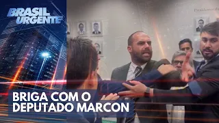 Eduardo Bolsonaro briga na Câmara