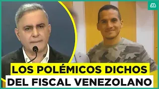 ¿Chile romperá relaciones con Venezuela? Polémicas declaraciones de Fiscal de Maduro por caso Ojeda