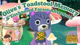 Olive’s Toadstool Gold Memory & Enchanted Forest Adventure with Goldie!