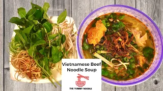 Vietnamese Beef Noodle Soup (Bun Bo Hue)