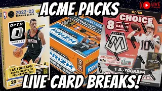 Live Sports Card Breaks! Group Breaks #10, #11, and #12! SPOTS AVAILABLE!