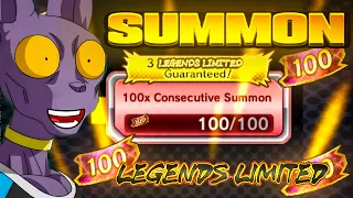 Dragon Ball Legends 100 Free Tickets Summons | Dbl 100 Ticket Summon | Part.2