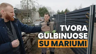 TVORA GULBINUOSE - susipažinkite su mūsų montuotoju Mariumi