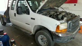 Ford superduty 1999-2007.  AC blower works but no airflow