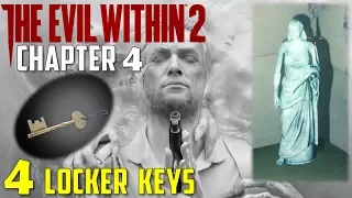 Location of all the Locker Keys in Chapter 4 | The Evil Within 2