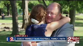 Coach Trimble talks football, family, faith