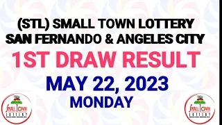 1st Draw May 22, 2023 (Monday) Result | Pampanga Draw and Angeles City Draw