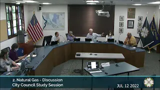 City Council Study Session - 7/12/2022