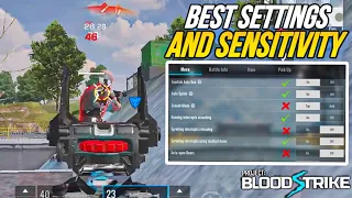 BEST PRO SETTINGS AND SENSITIVITY IN BLOOD STRIKE | MOVE AND AIM LIKE A PRO