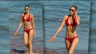 Paige Butcher Scorches on Hawaii Beach