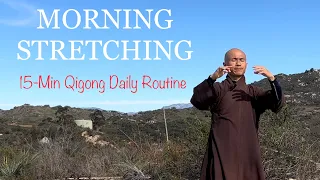 MORNING STRETCHING | 15-Min Qigong Routine for NECK, UPPER BACK, SPINE