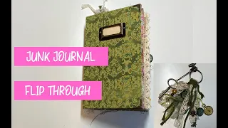 Journal for Sale in my Etsy Shop! - Junk Journal Flip Through - CHECK THIS OUT!!